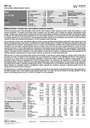 Warburg Research: IBU-tec Battery Material Markets Report (EN)