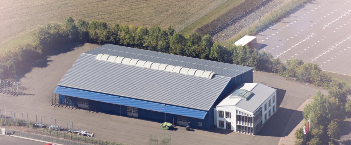 IBU-tecs' logistics centre in Nohra near Weimar