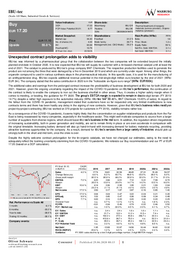 Warburg Research: IBU-tec Comment - 29th of June 2020